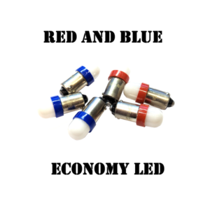 RED AND BLUE ECONOMY LED