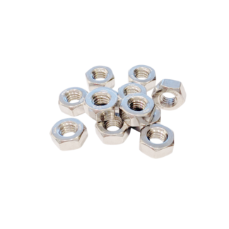 Chome Jam Nut for Pinball